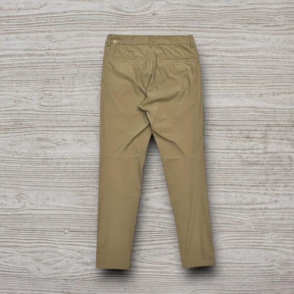 ★ Lululemon Classic Khaki Style Casual Slim-Fit Chino Pants ★ - Picture 4 of 8